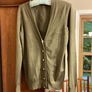 Womens button down sweater